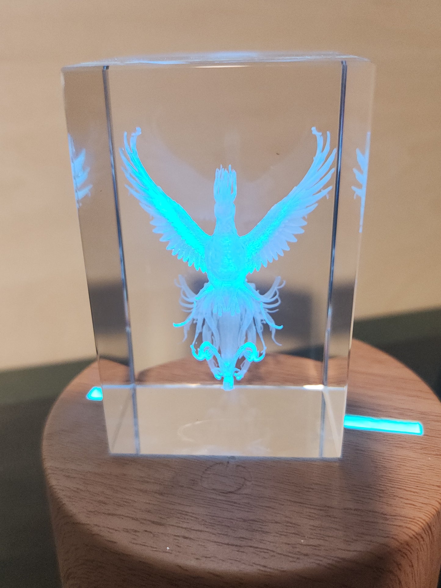 Personalized K9 Crystal Keepsakes