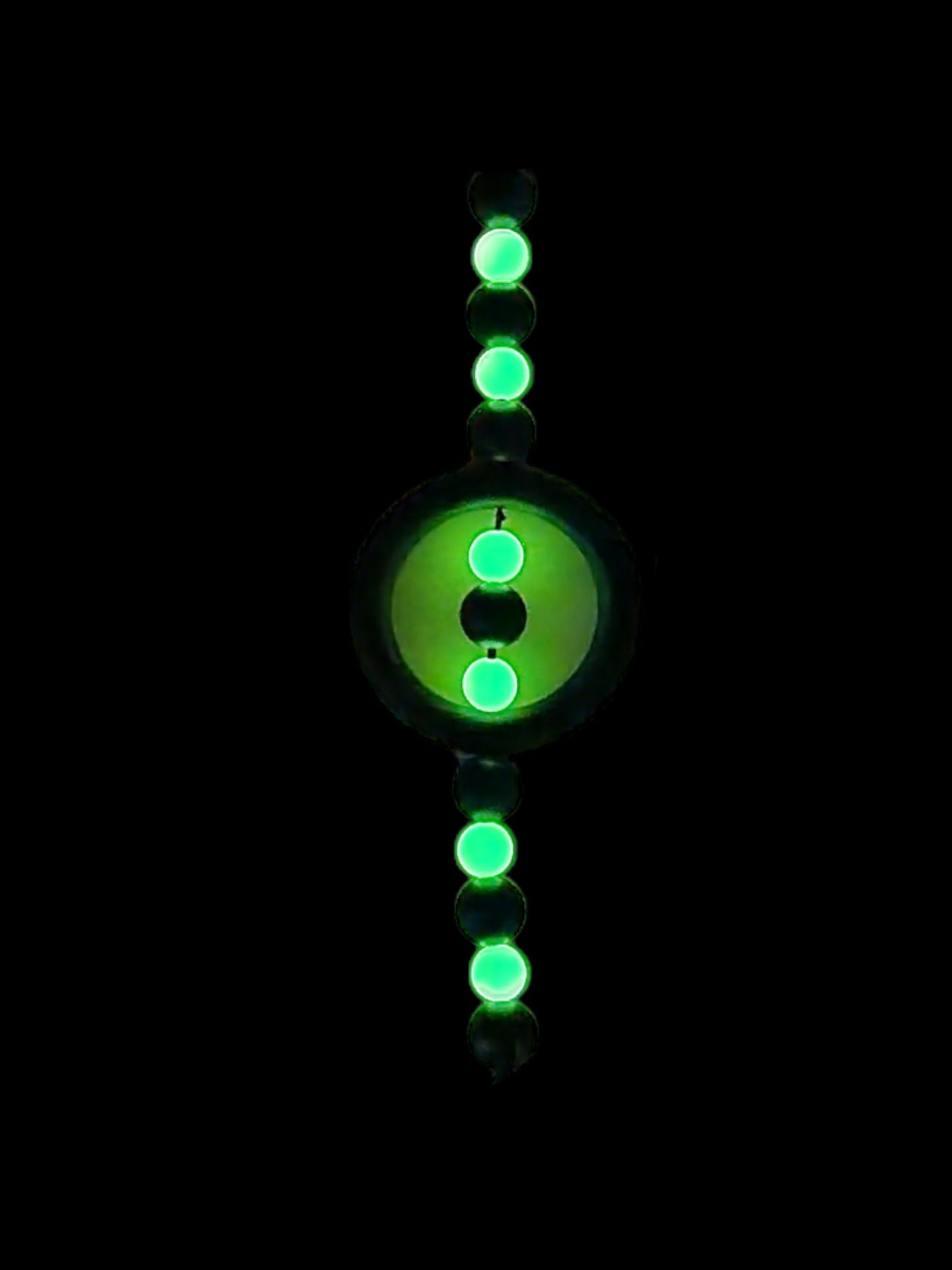 Silicone Beaded Pacifier Clip ~10” Length, Food-Safe Silicone, Multiple Cute Designs to Choose From! Glow in the Dark Series