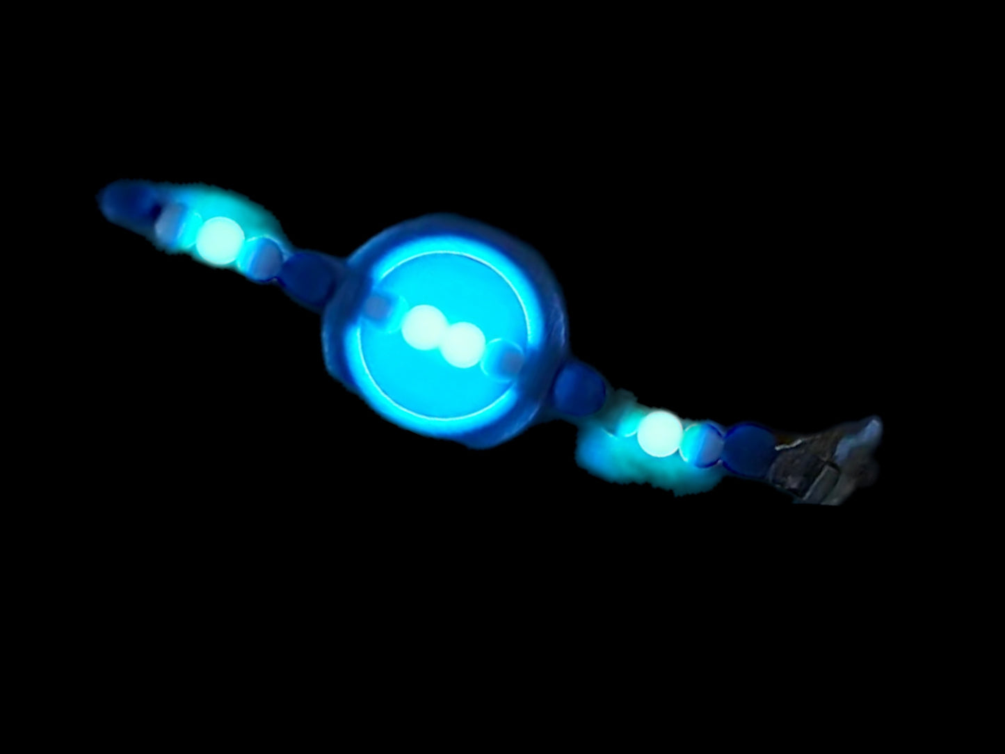 Silicone Beaded Pacifier Clip ~10” Length, Food-Safe Silicone, Multiple Cute Designs to Choose From! Glow in the Dark Series