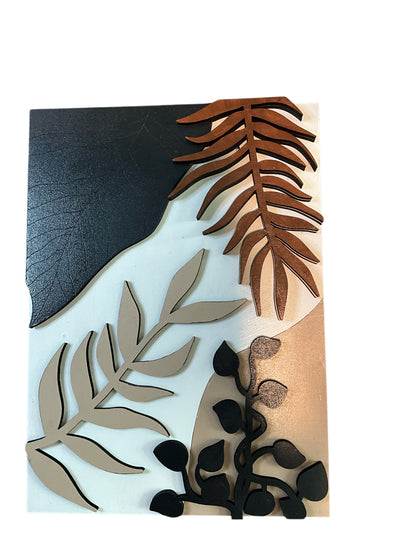 3-Piece Abstract Botanical Wall Art Set