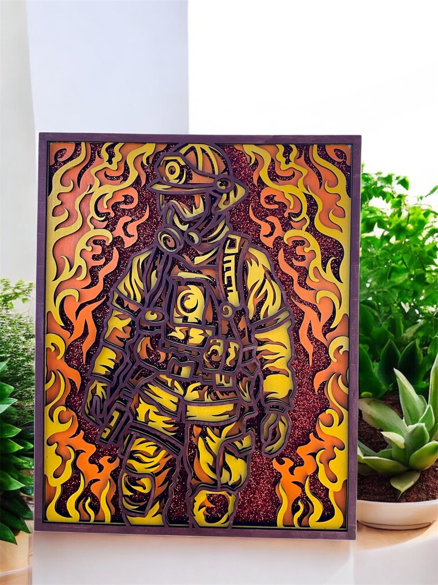 Firefighter Through the Flames 1