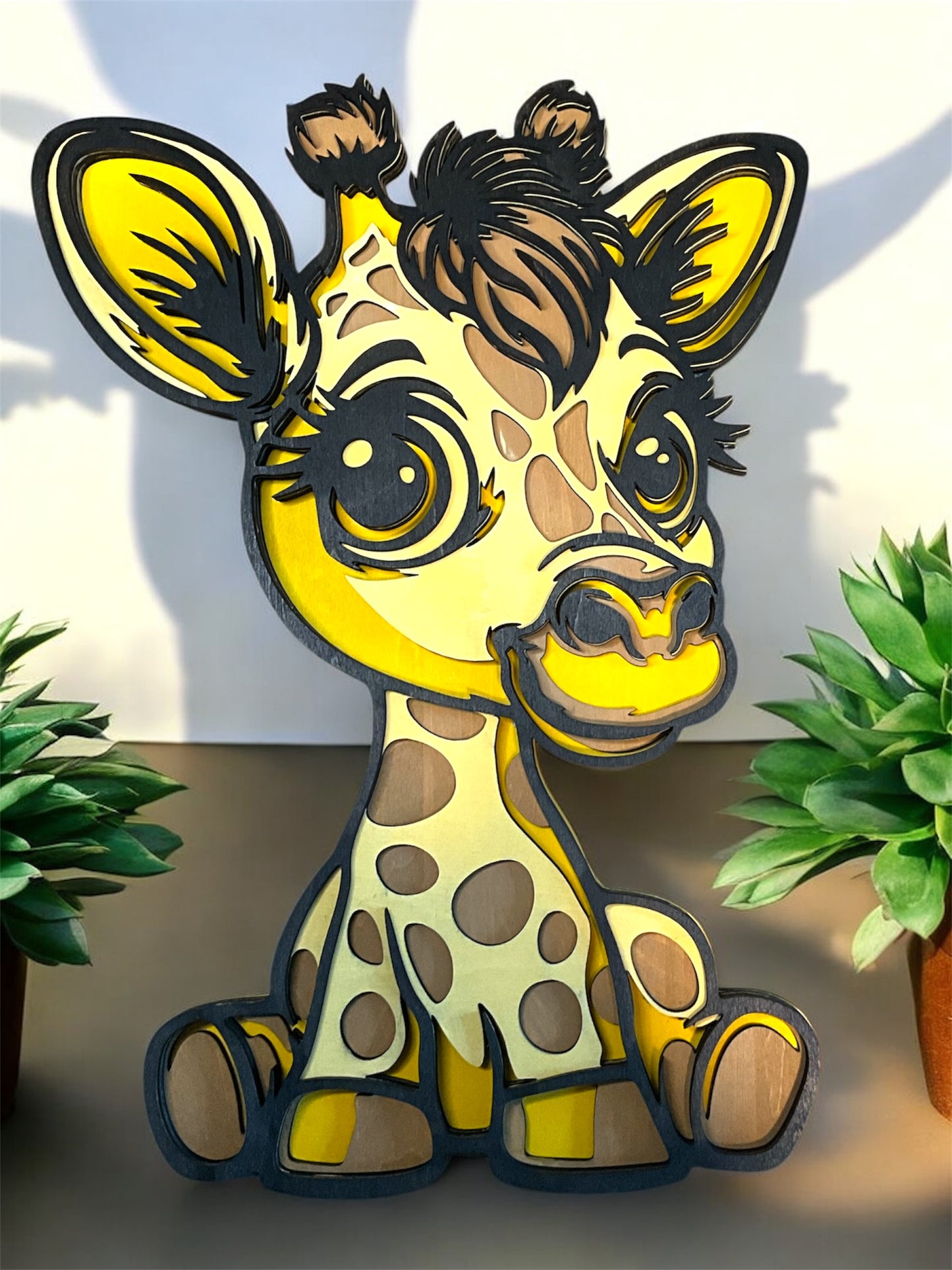 Jungle Collection Wooden Wall Decor