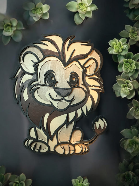 Jungle Collection Wooden Wall Decor
