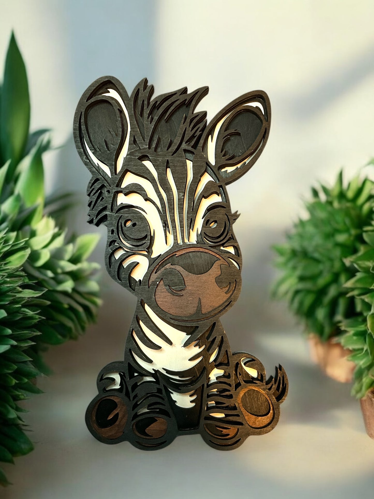 Jungle Collection Wooden Wall Decor