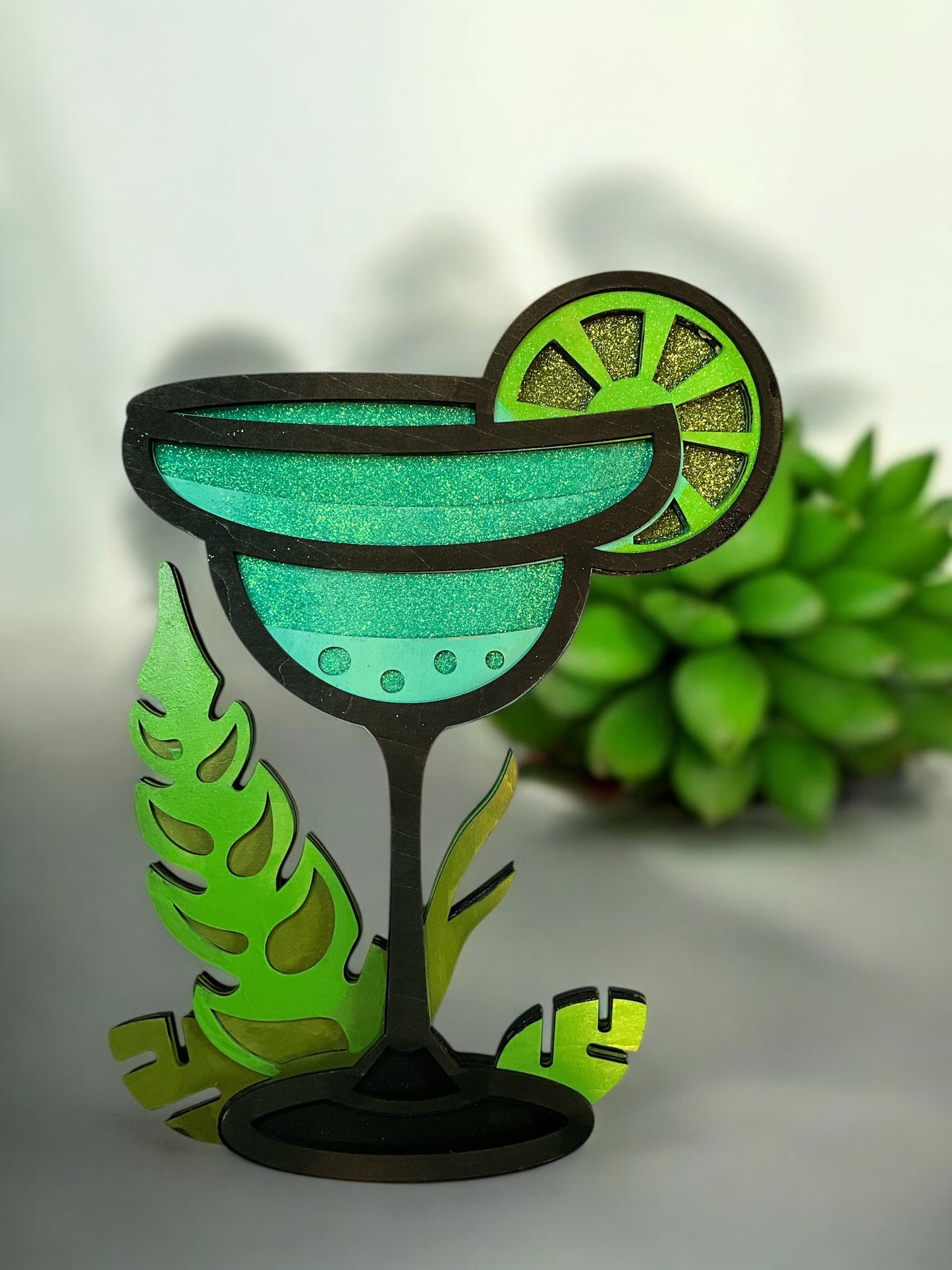 Margarita Glass Wall Art
