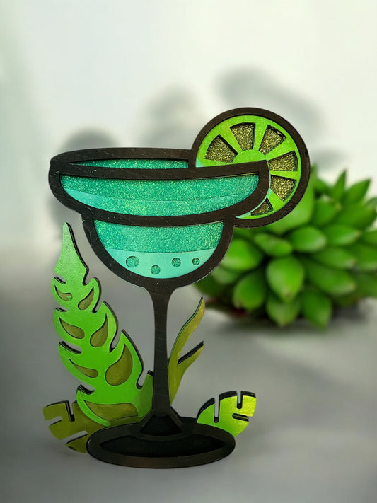 Margarita Glass Wall Art