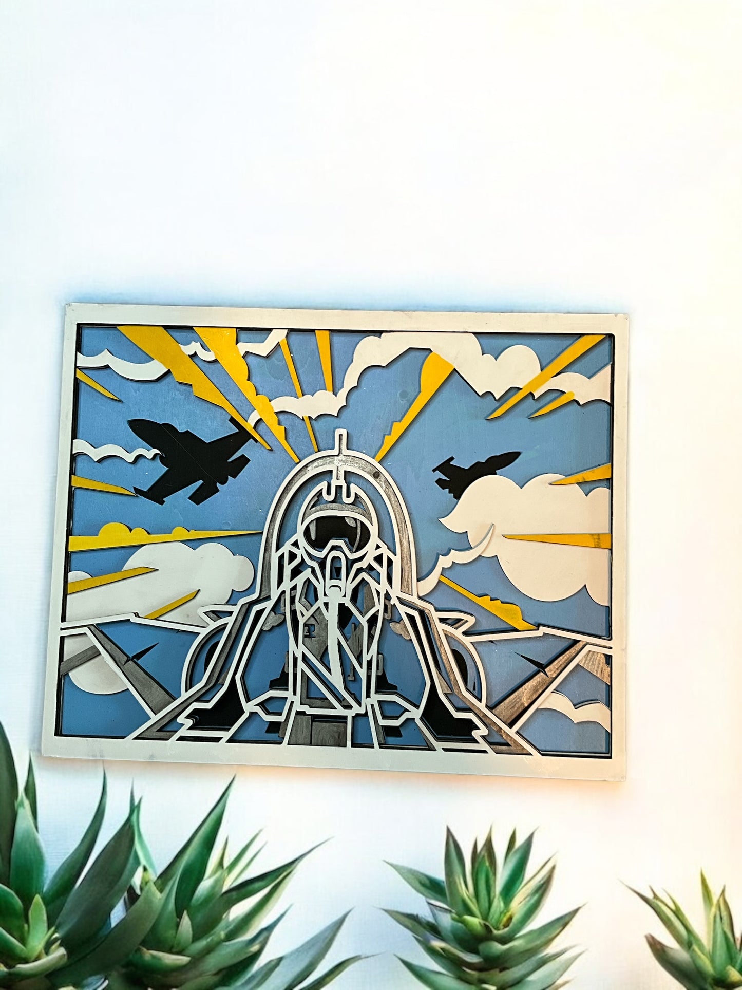 Air Force Fighter Wall Art