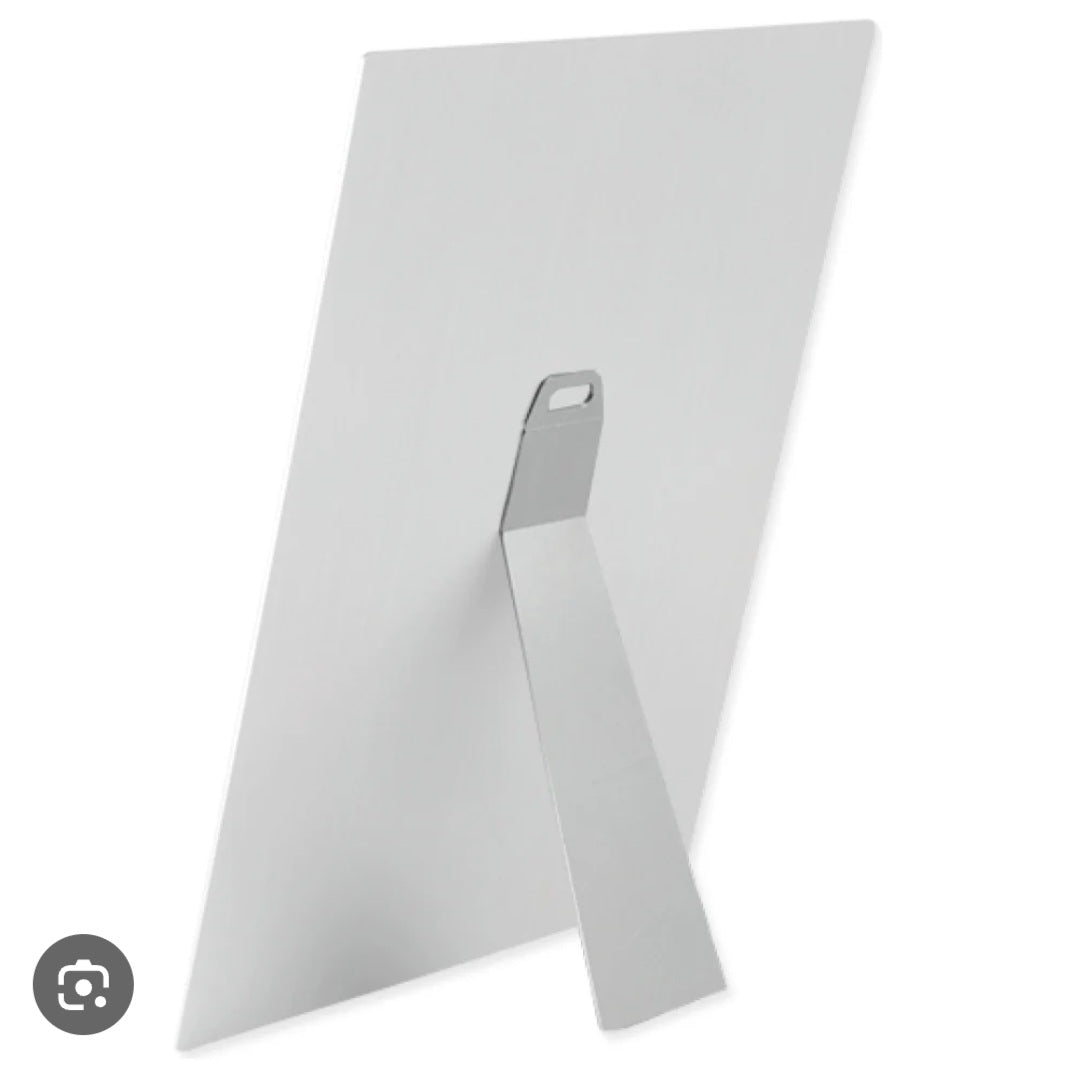 ChromaLuxe Aluminum Shadow Mount with Wood Spacer Set - Contemporary Wall Art Display