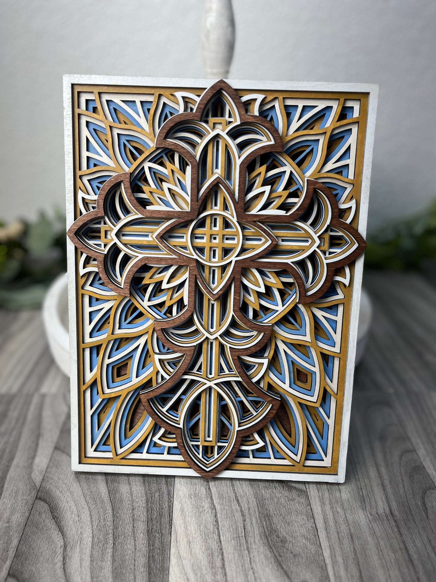 Book Cross Mandala