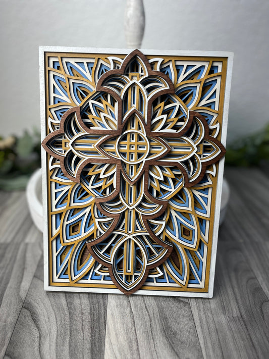 Book Cross Mandala